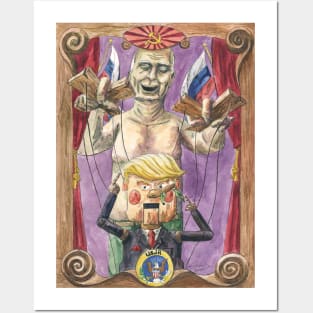 Puppet Trump Posters and Art